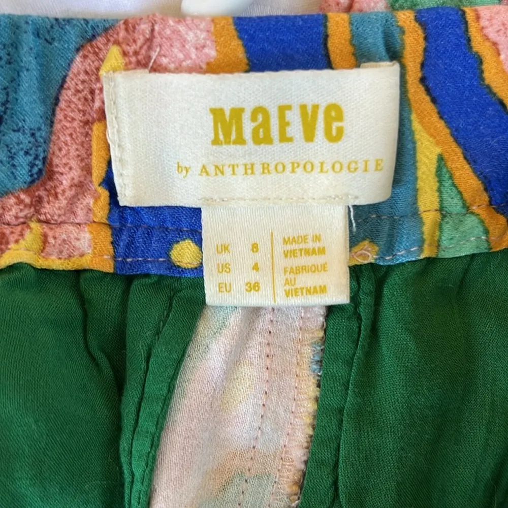 Maeve by Anthropologie mixed print pants. Size 4 - Image 3