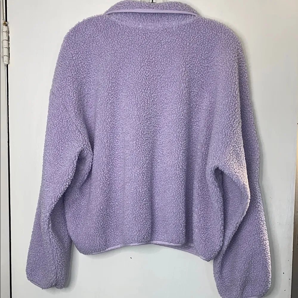 Old Navy Purple Cowl Neck Sweater - Image 2