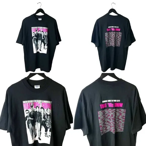 Vintage Y2K That '80s Show T Shirt Black XL Extra Large American Sitcom NEW NWD - Image 2