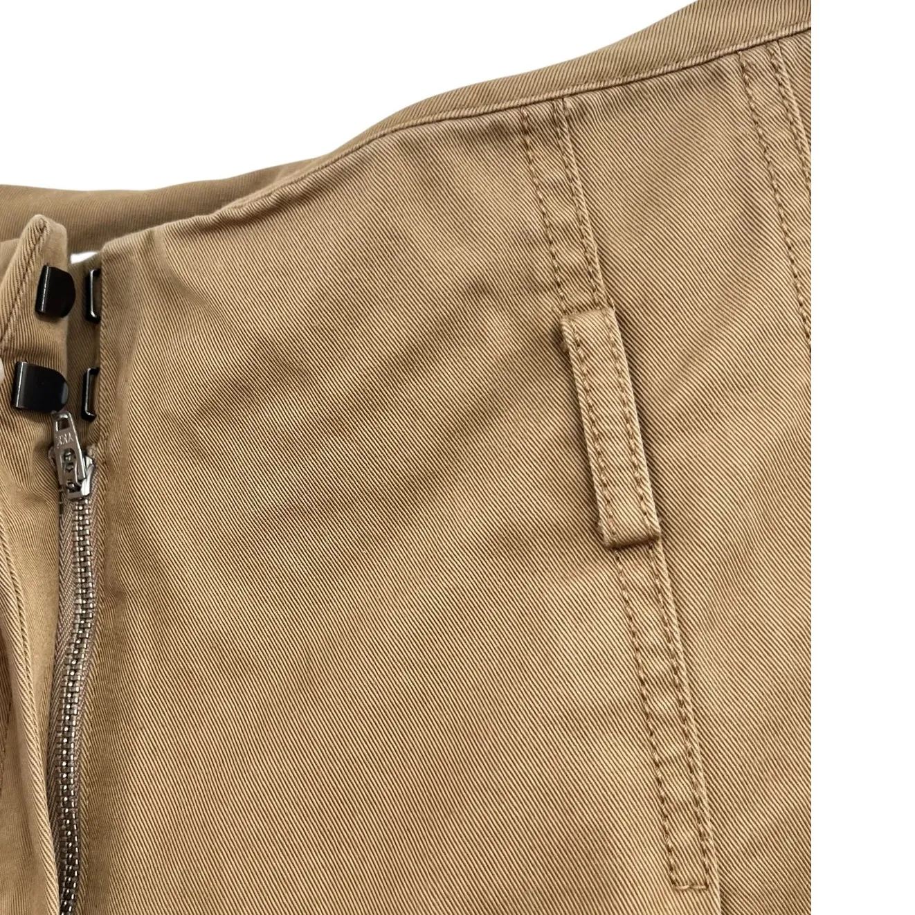 M.M. Lafleur The Talulah Pant Pleated‎ Trouser Eco Chino Khaki Tan Size 4 - Image 6