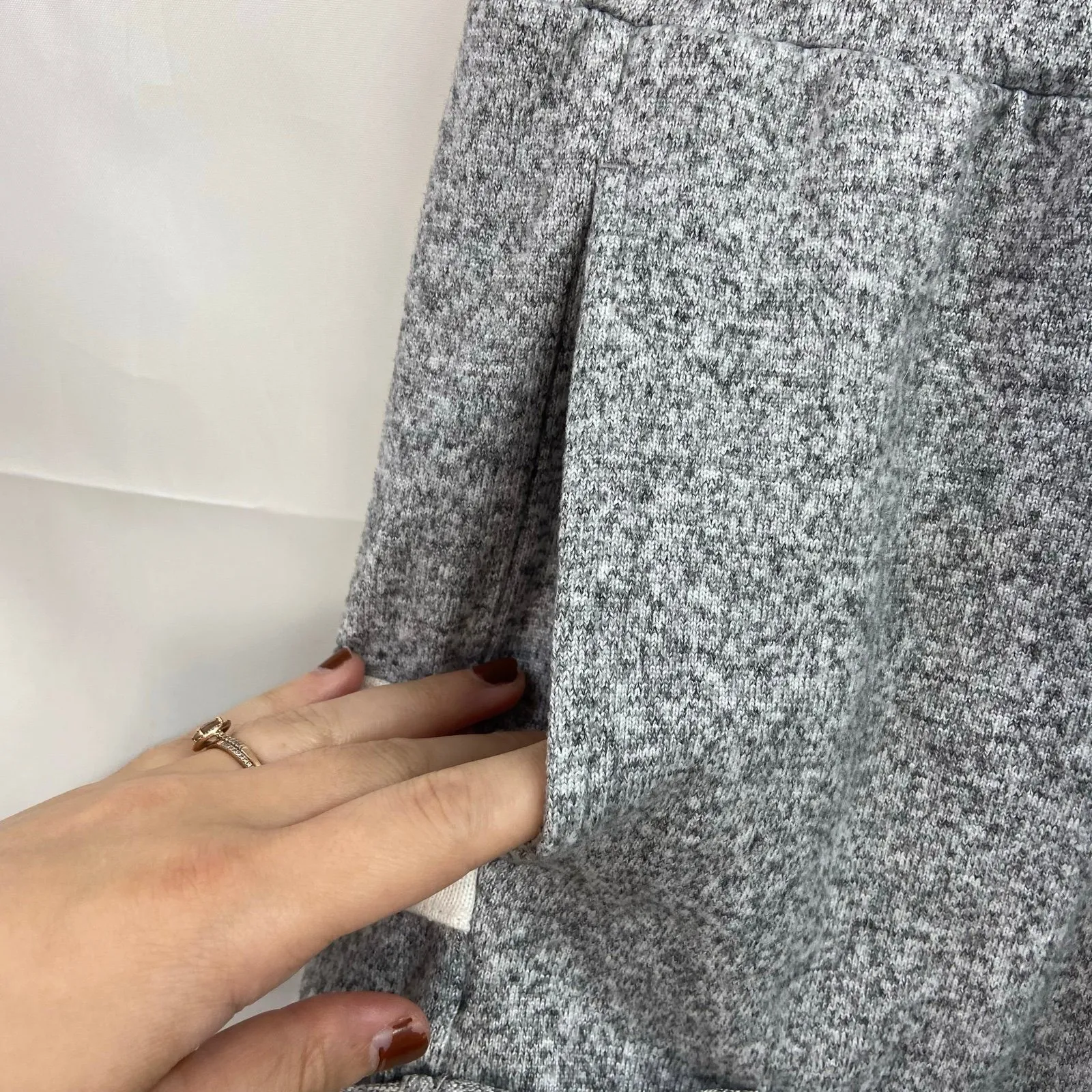 Sideline Apparel women's gray nittany lions Penn state drawstring pajama shorts Size M - Image 4