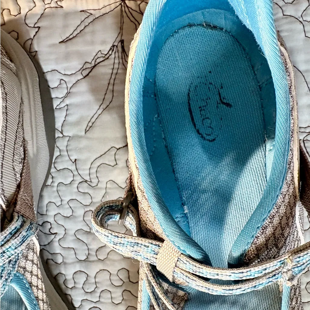 Chaco Outcross Evo MJ Water Shoes – Gray & Aqua – Women’s Size 9🧡 - Image 6