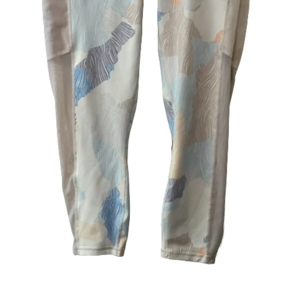 Fabletics POWERHOLD 22" Print Compression Leggings Women's Small Hip Pockets - Image 7