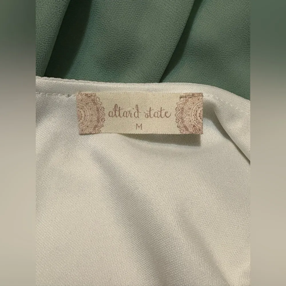 Altar'd State Mint Green Dress, Sequins, Size Medium - Image 6