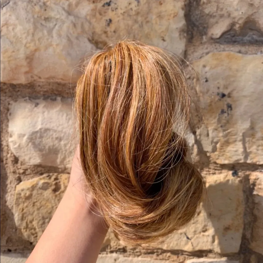 Ponytail small Clipin clamp on pony NOT BLONDE - Image 2