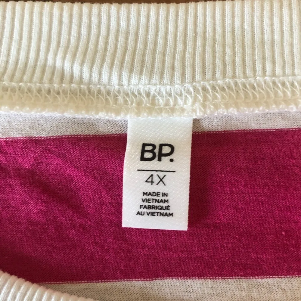 BP Striped Pocket Tee 4X NWT - Image 5