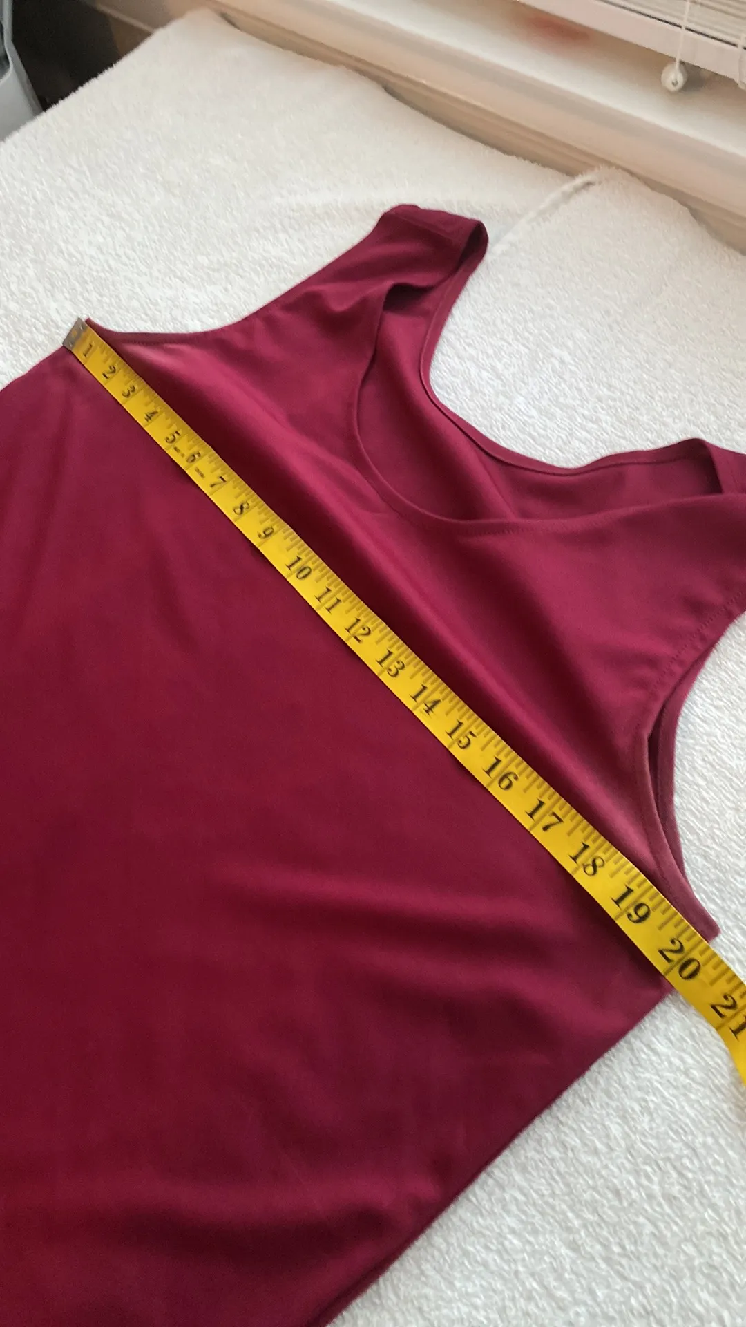 blouse w/tank top sheer blouse button down long sleeve Sz Larg - Image 13