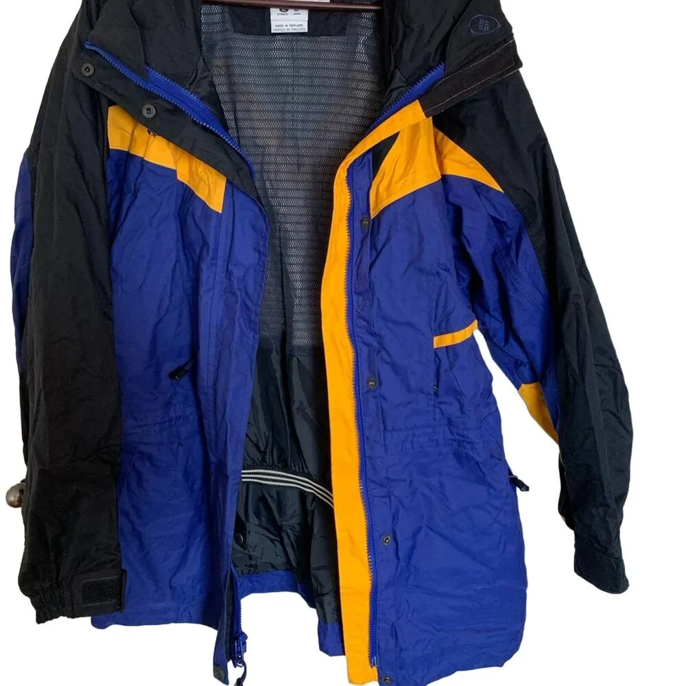 Columbia Omnitech hooded ski coat lots of features size xl - Image 5