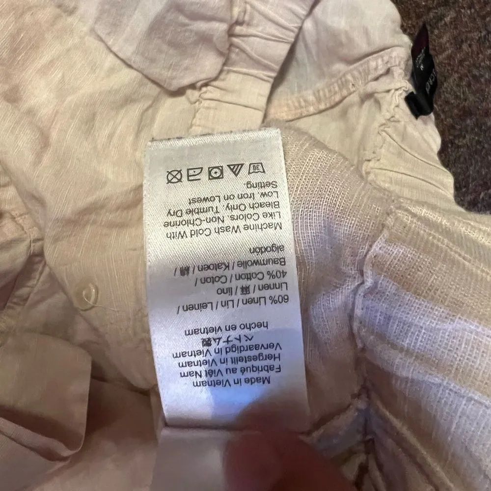 J crew linen blend pants M - Image 6