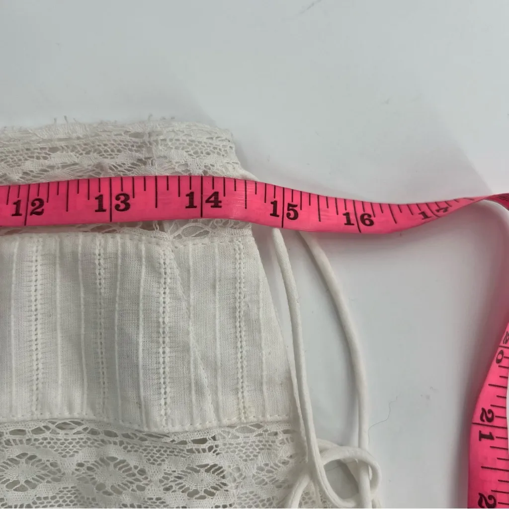 For love and lemons Jolene Embroidered Mini Skirt in White sz M - Image 8