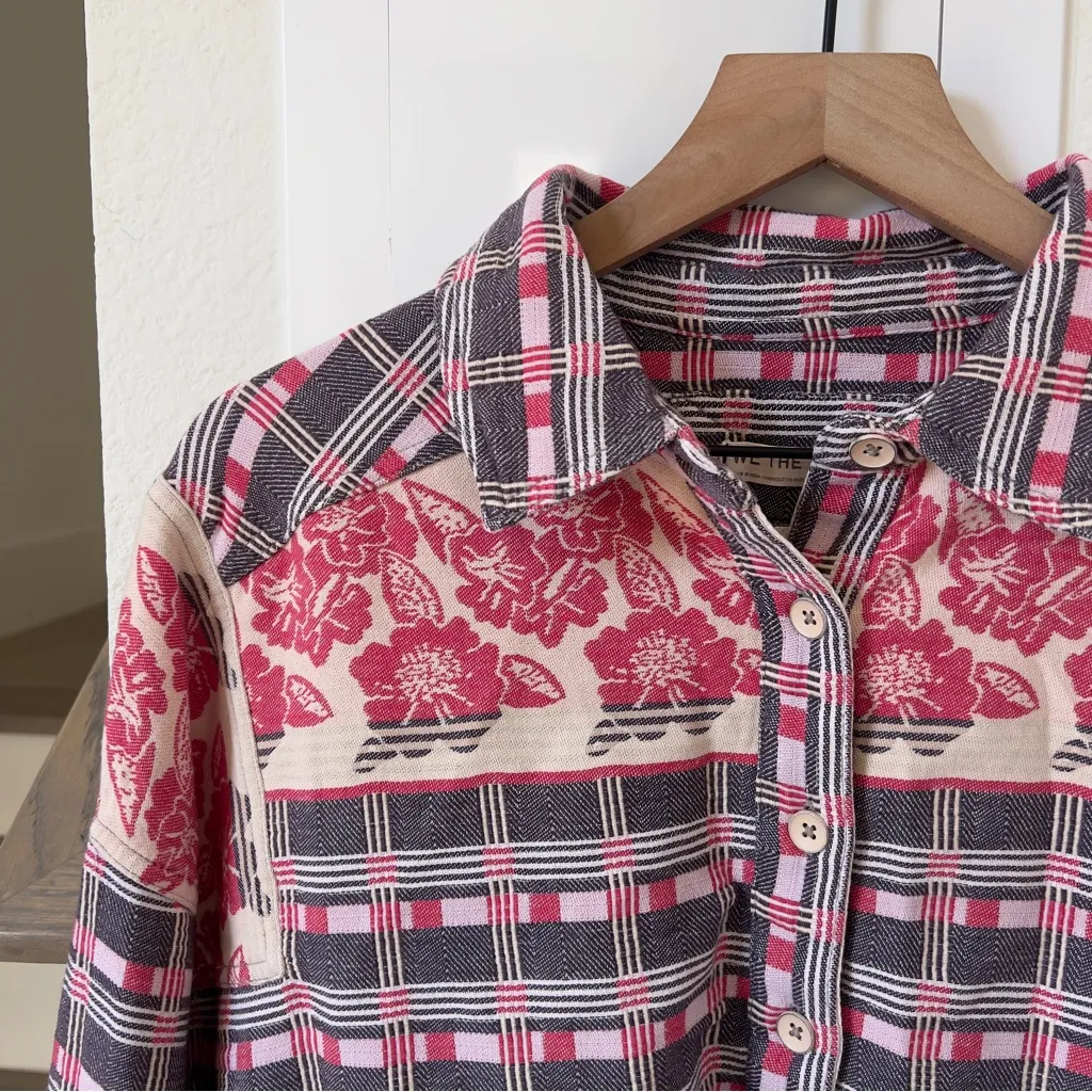 NWT Free People We The Free Arizona Sky Floral Jacquard Pullover - Image 5