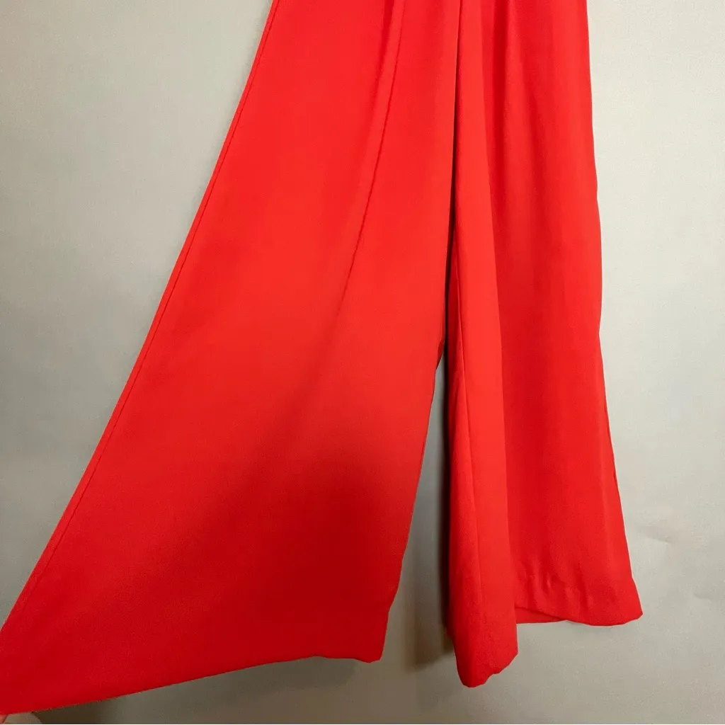 J. Crew‎ Wrap Jumpsuit NO BELT NWT Flaws Short Sleeves Size 0 V-Neck Wide Leg - Image 13