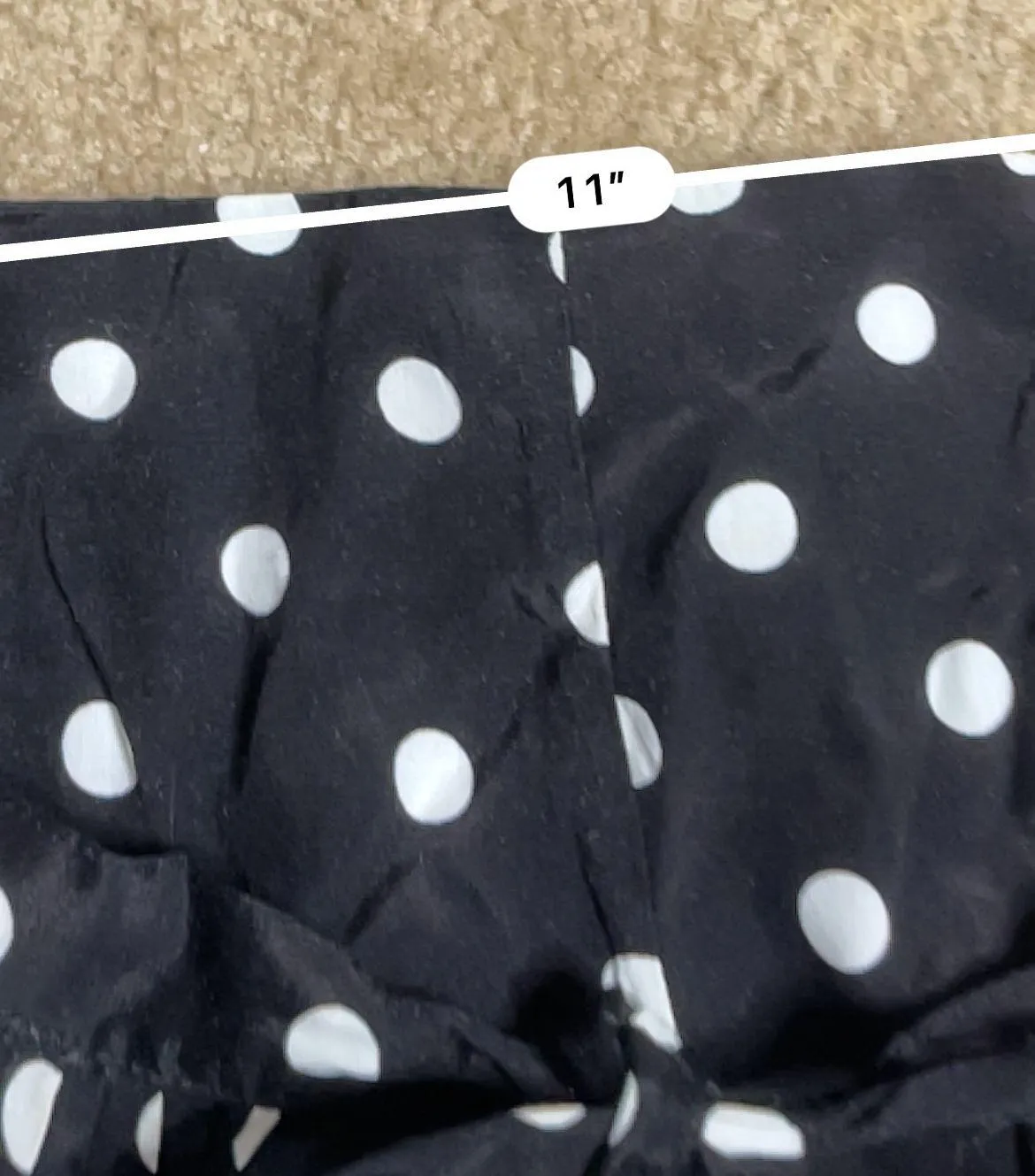 Vintage Polka Dot Wrap Skort - Image 4