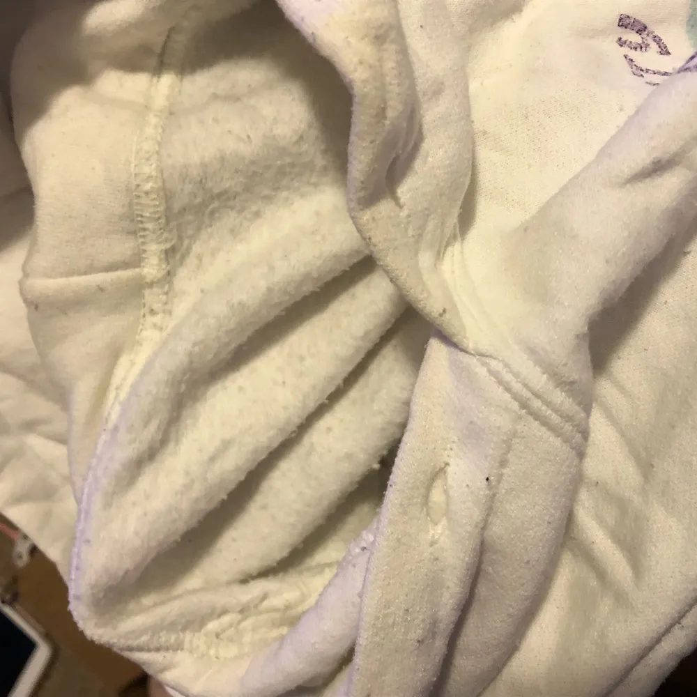 Detroit Michigan White Hoodie Size XXL - Image 3