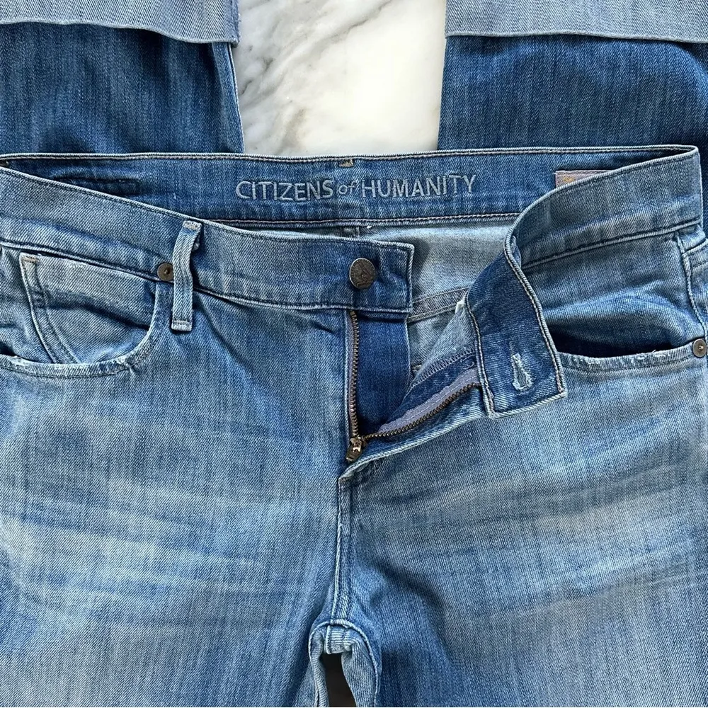 Citizens of Humanity Dani Crop Straight Leg Jeans • Sz 27 - Image 12