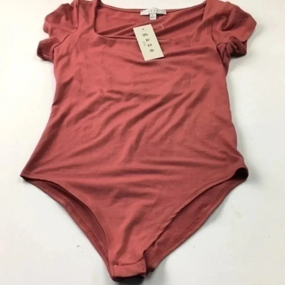 Gaze TEEN body blouse S Red - Image 11