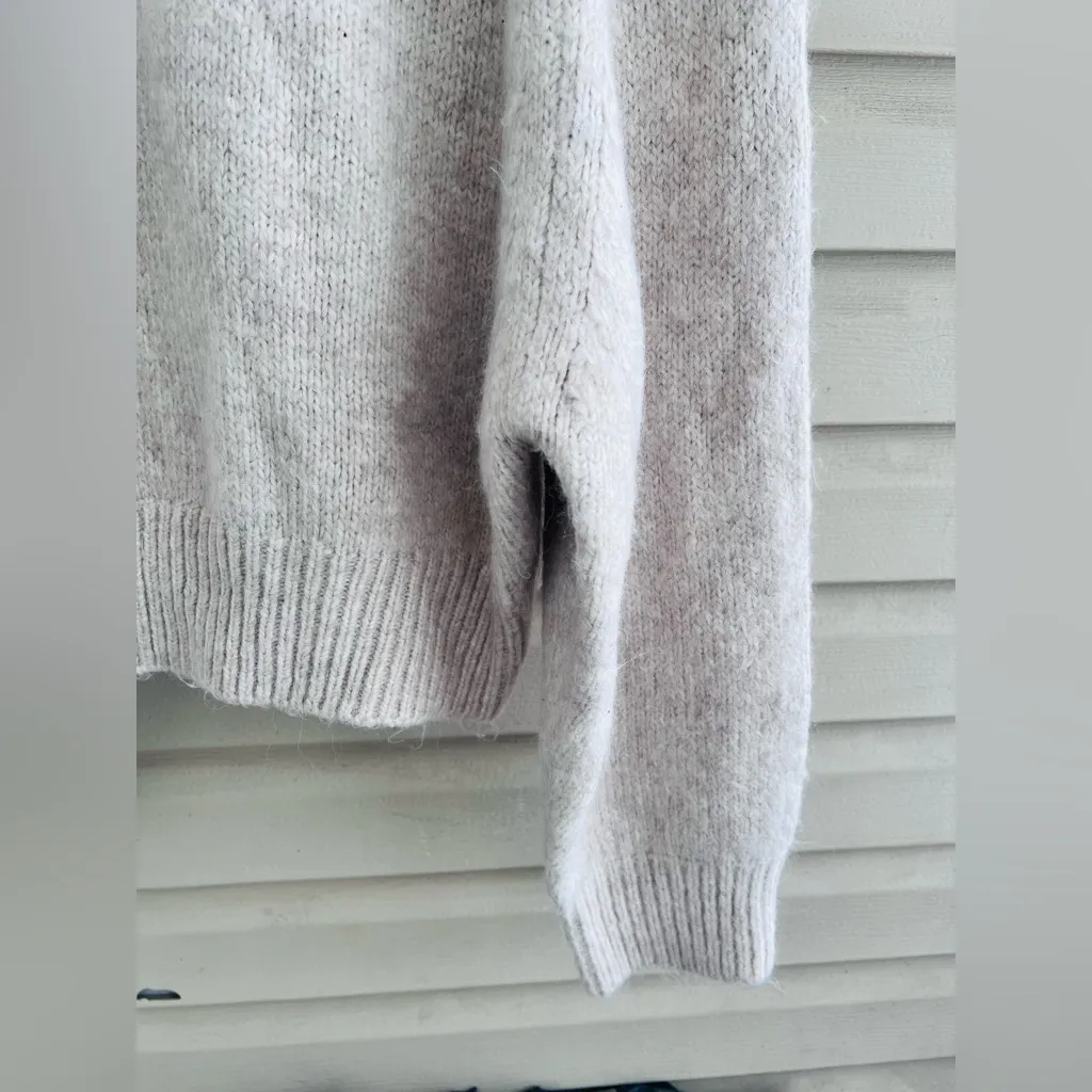 Lulus Found the Warmth Beige Turtleneck Pullover Sweater - Image 9