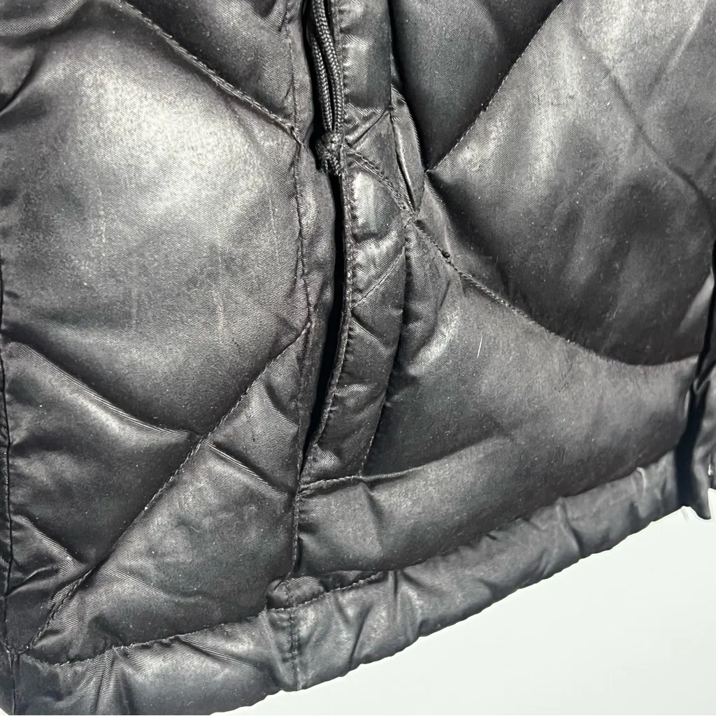 The North Face Black 550 Down Puffer Vest Womens Small Quilted Insulated Winter - Image 4