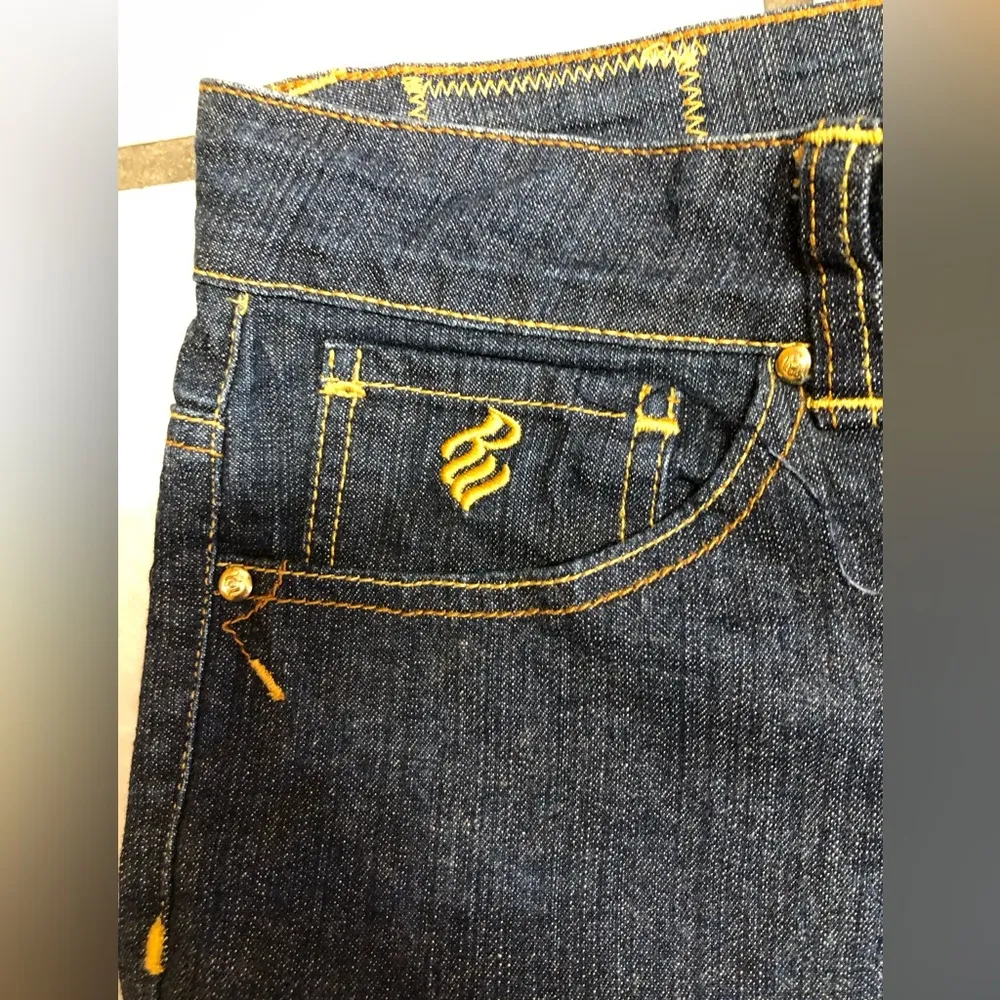 Vintage ROCA Wear Woman’s Jeans with Gold Sequin Pockets - Image 12