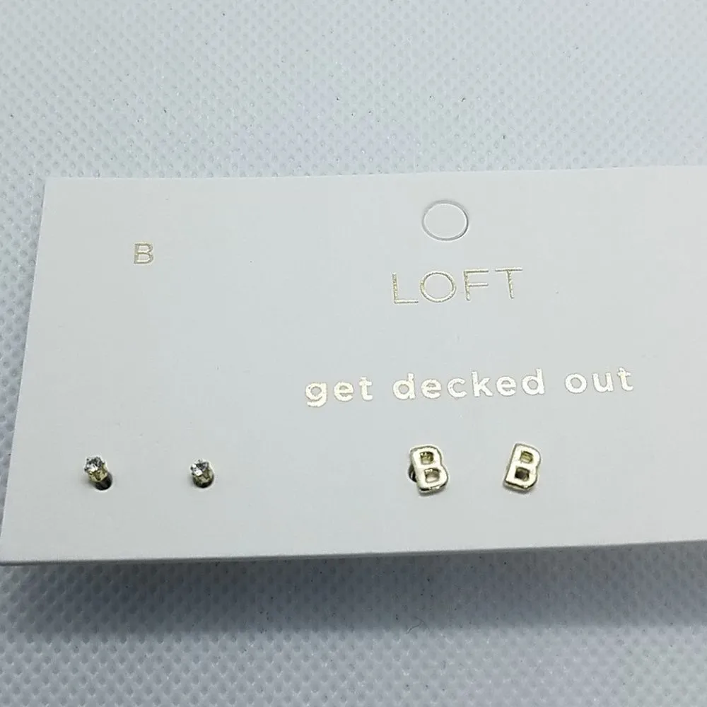 NWT Loft 2 Pairs of Stud Earrings - Image 2