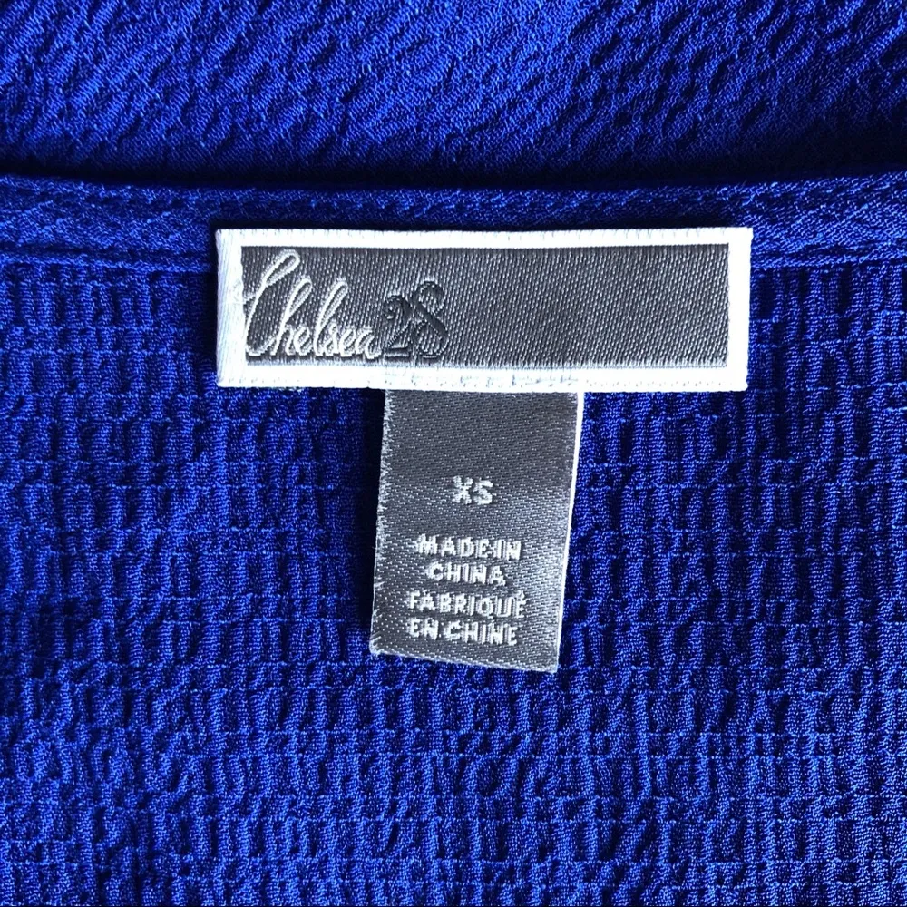 Chelsea28 Asymmetrical Knot Front Top Sz XS NWT - Image 10