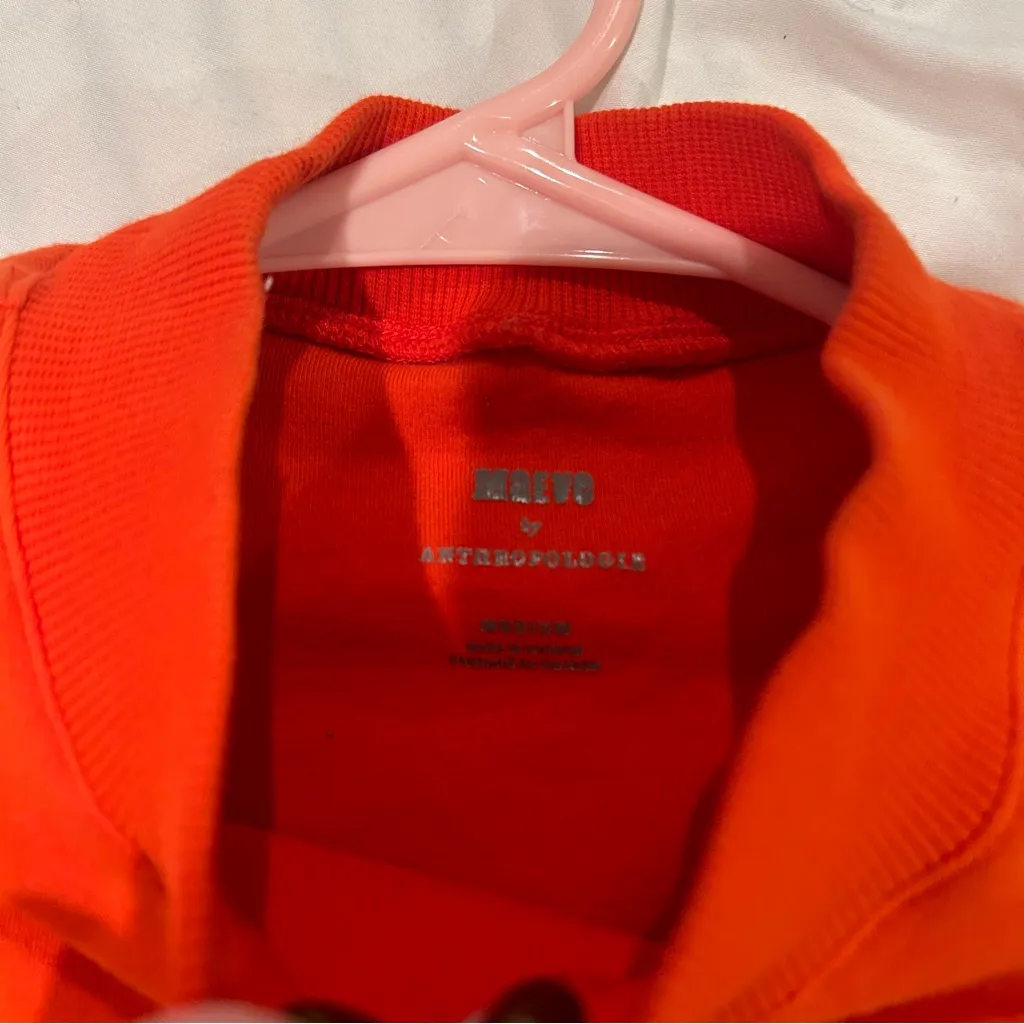 Anthropologie  Maeve Mock-Neck Shell Tee - Image 3