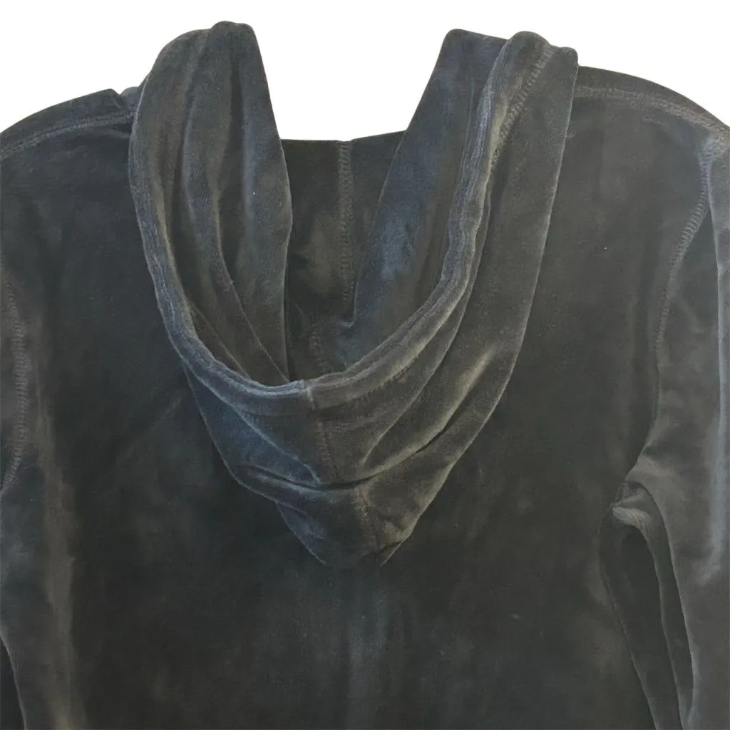 Calvin Klein Women's Black Full Zip Jacket Size S Casual Hooded - Image 11