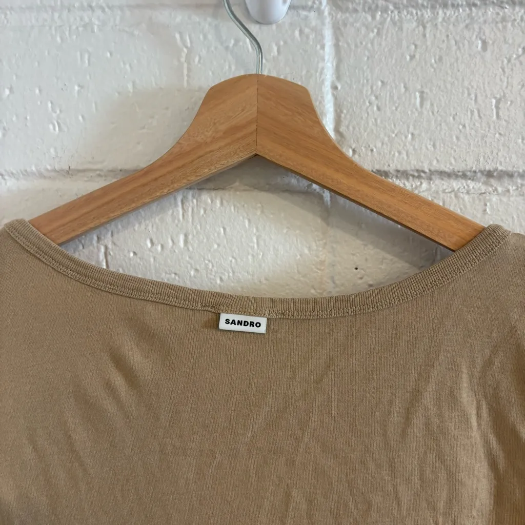 Sandro tan tank top - Image 7