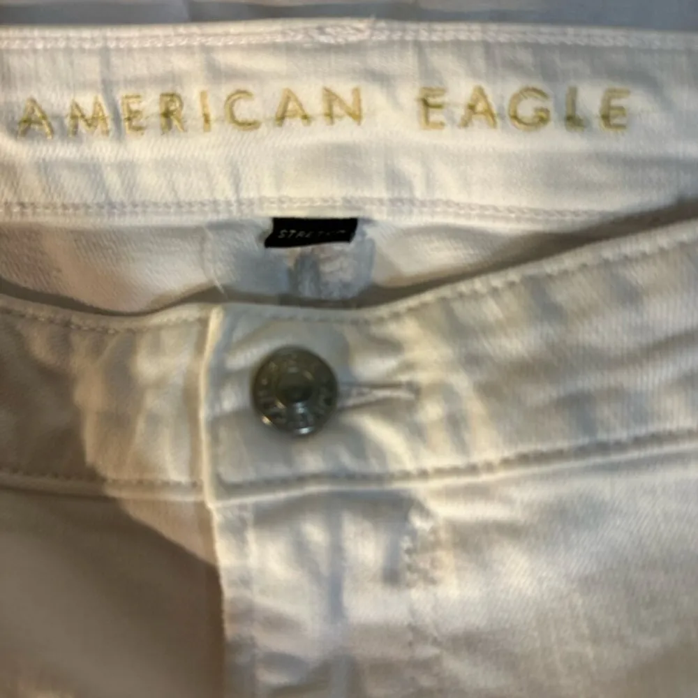American Eagle Jeans Cream White Size 22 Regular Inseam 28 inches Mom Jean - Image 11