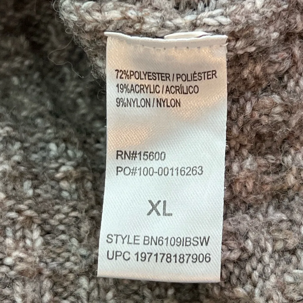 Democracy   V-Neck Brown Sweater - Image 5