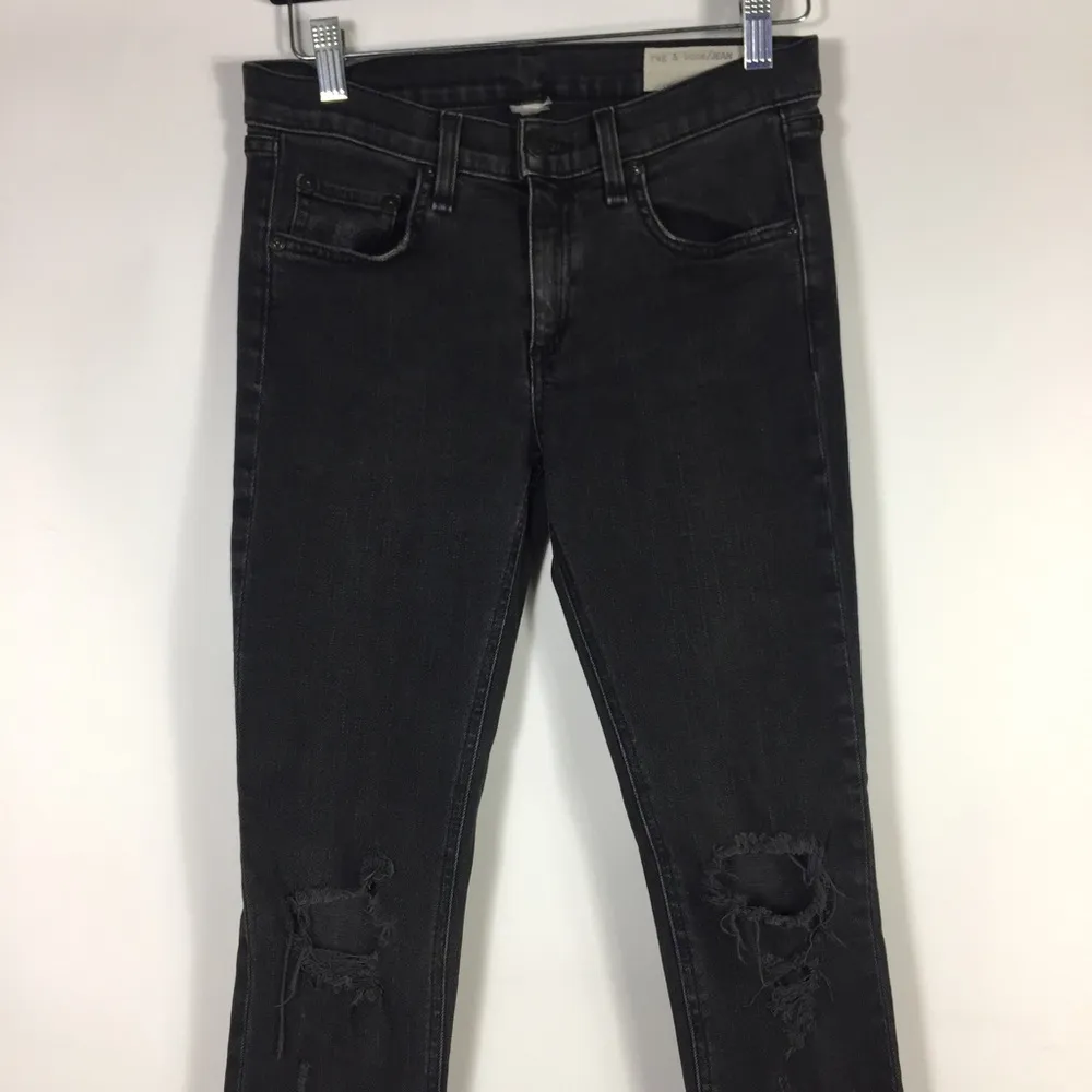 Rag & Bone Slim Fit Skinny Rock w/ Holes 27 - Image 7