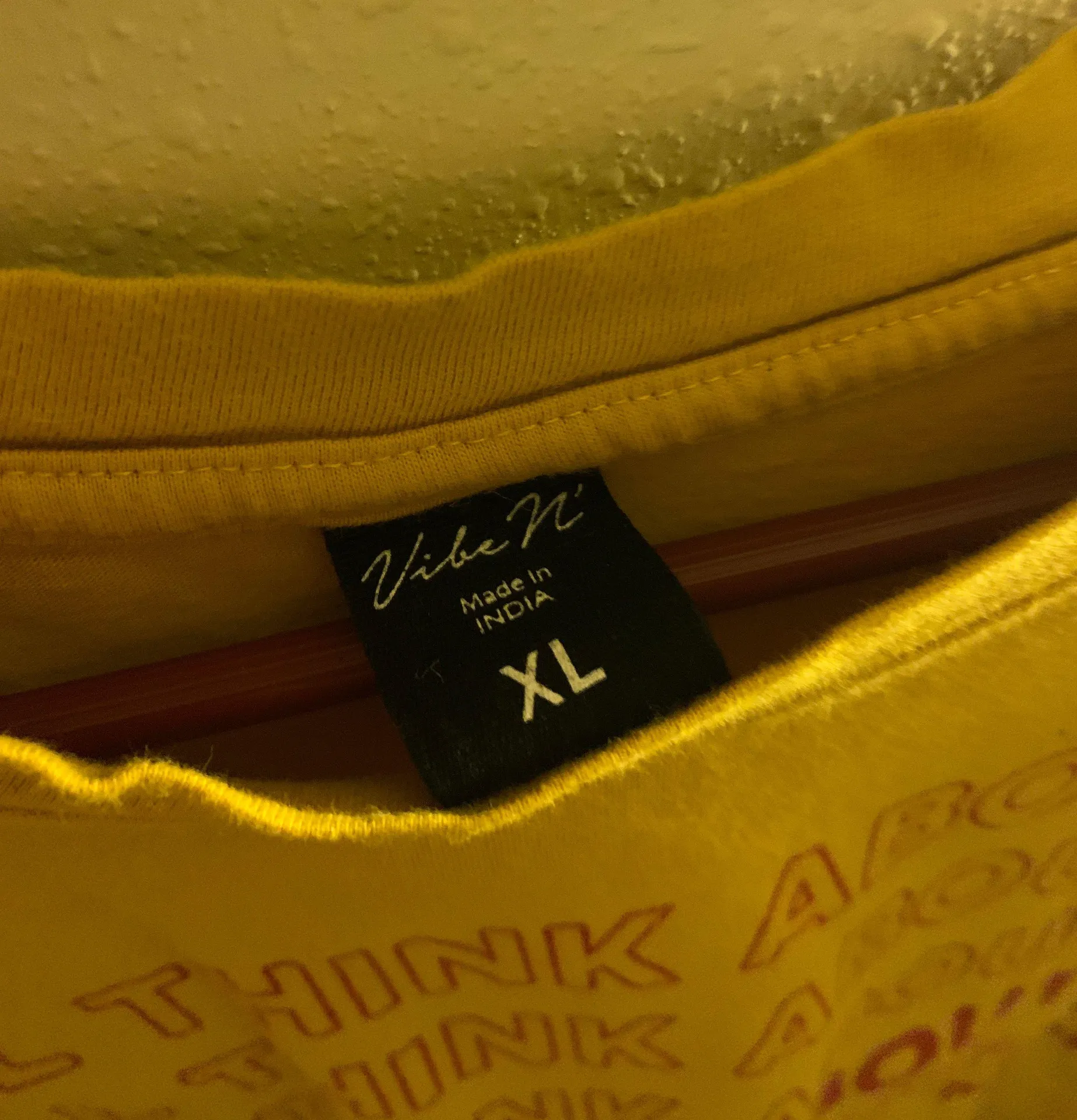 Mustard Yellow Crop Top Size XL - Image 3