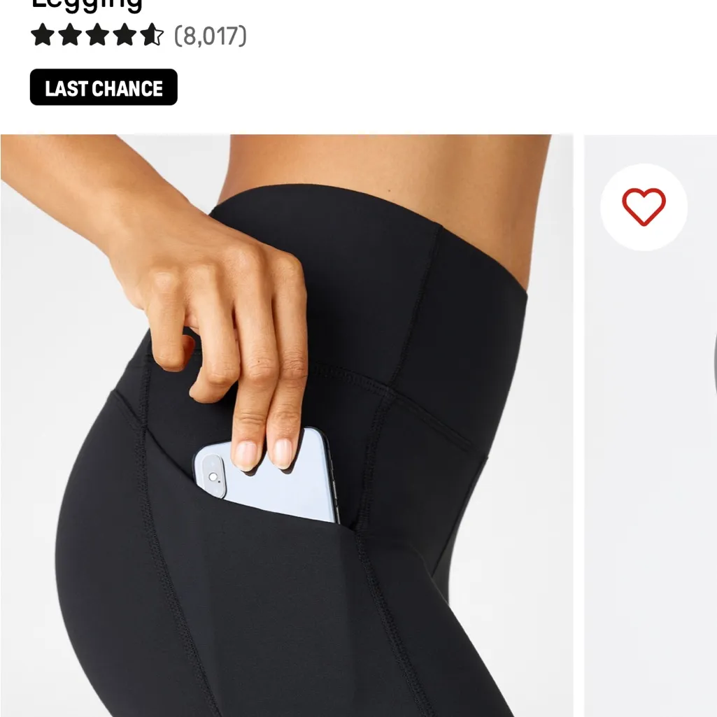 Oasis PureLuxe High-Waisted Twist 7/8
Legging - Image 4