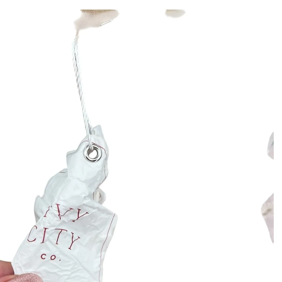 Ivy City Co Penny Tank Midi‎ Dress Floral Print Eyelet Multicolor Size US 8 Blue - Image 14