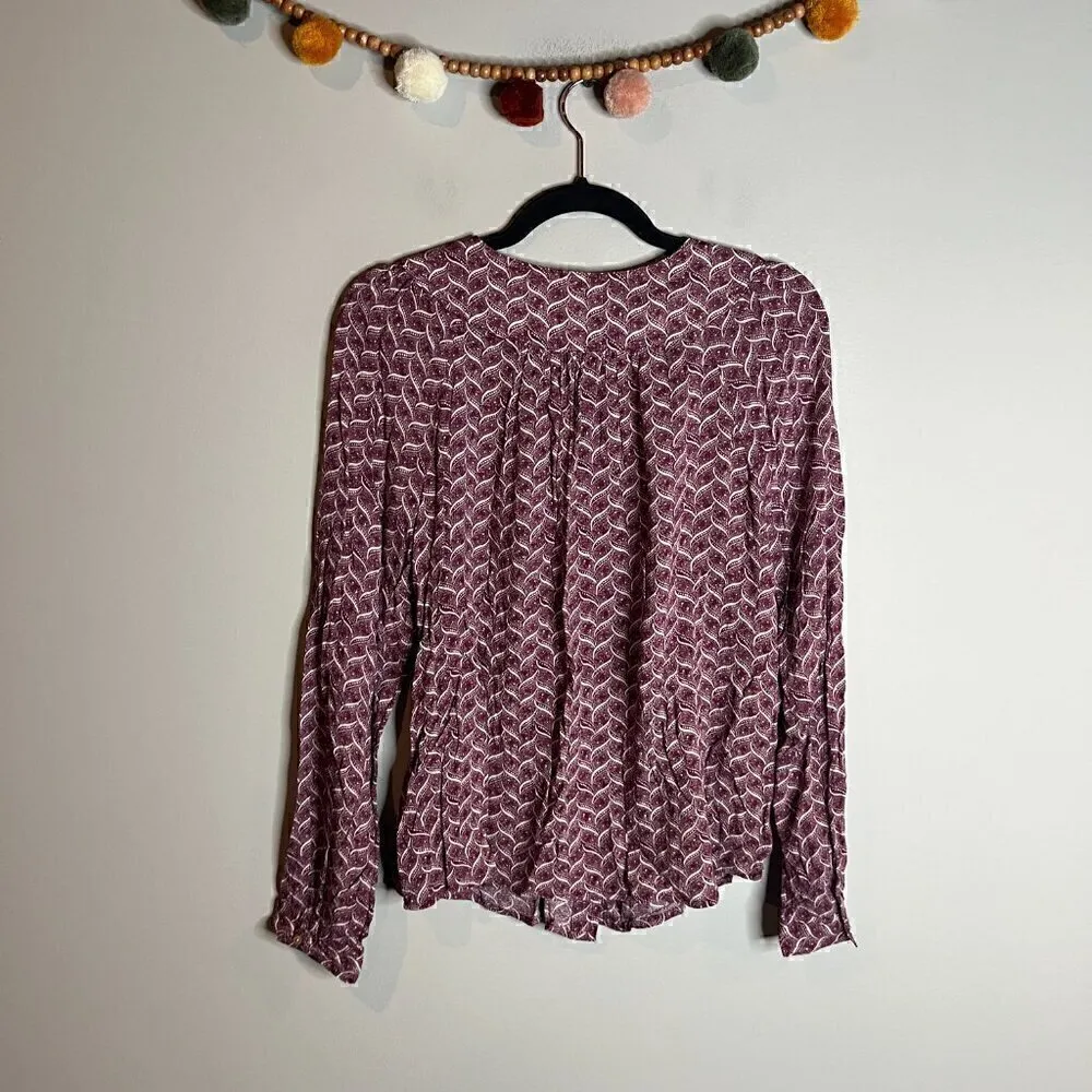 Anthropologie Maeve Orli Bibbed Button Down Top - Image 7