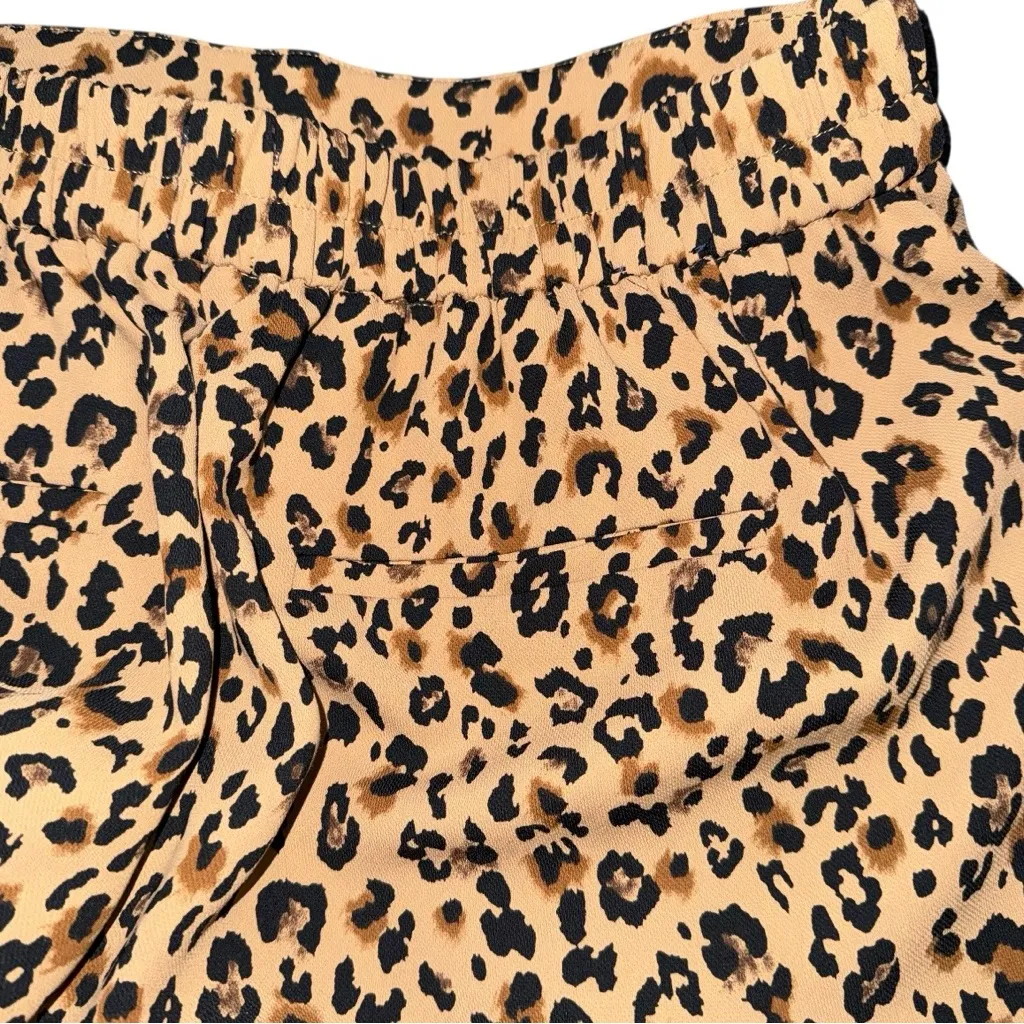 J.Crew Leopard Print Jamie Pant Women’s 4 Camel Brown Black Animal Print AW373 - Image 7