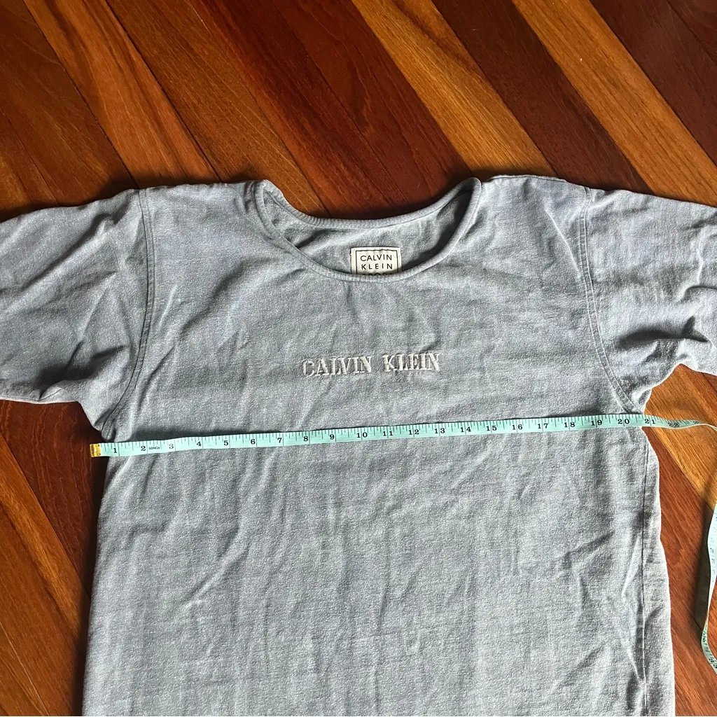 Vintage Calvin Klein embroidered shirt oversized - Image 5