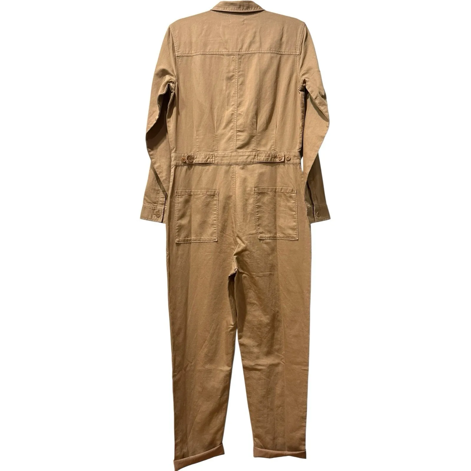 NWT Outerknown Tan‎ Khaki S.E.A. Sea Suit Jumpsuit Coveralls Utility Small $178 - Image 2