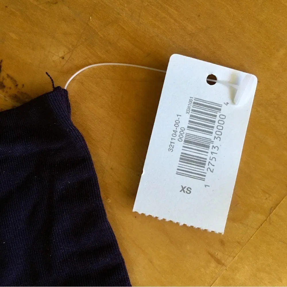 GAP Body Long Sleeve, Soft, Modal Tee, Navy Blue, Size XS - Image 6