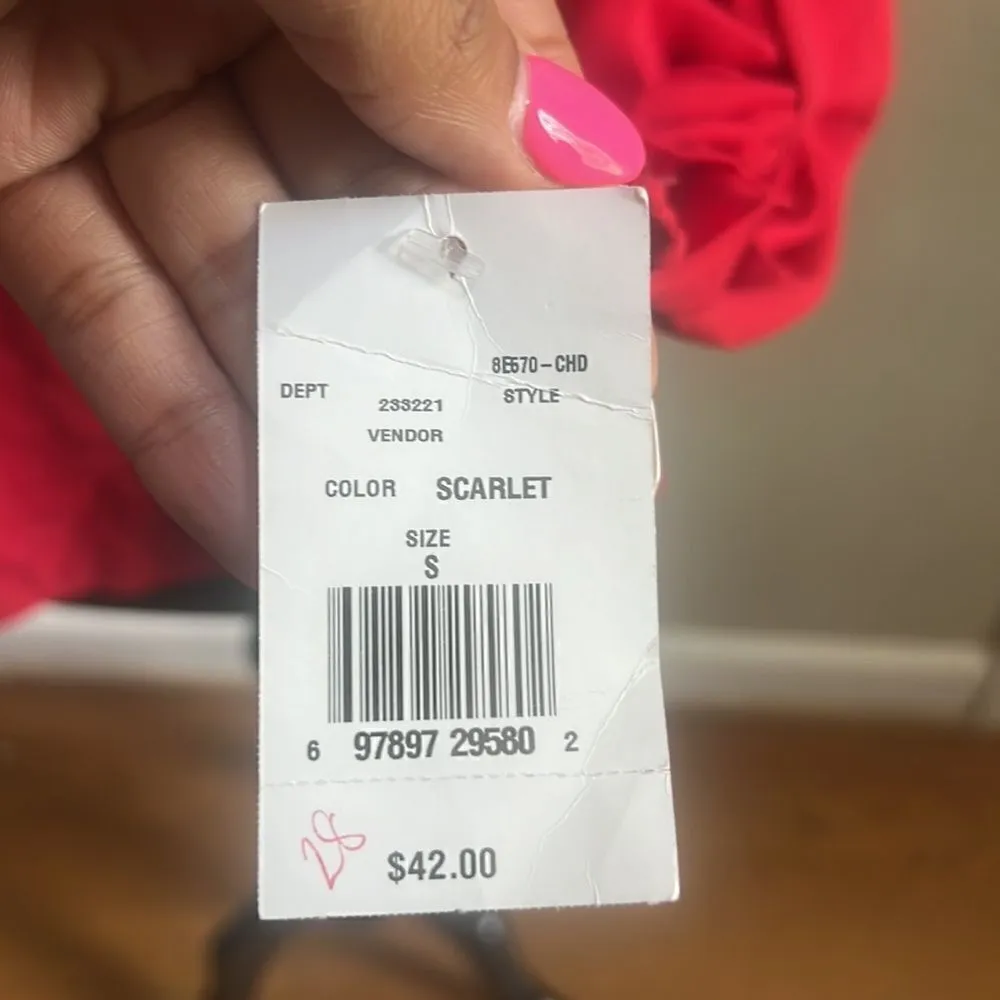 🐘NWT Moa Moa Scarlet Blouse - Image 2