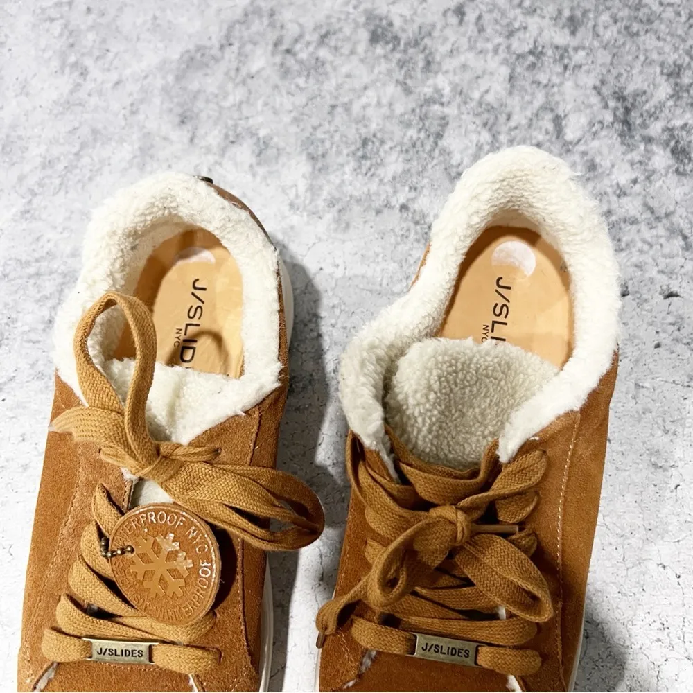 J/SLIDES Ninka Womens Suede Platform Skate Shoes Waterproof Size 7 - Image 5