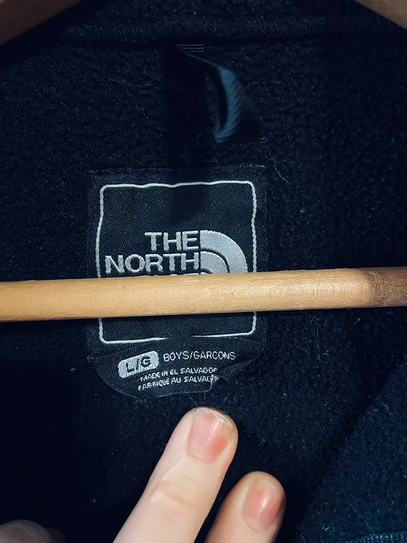 The North Face black fleece jacket - Image 4