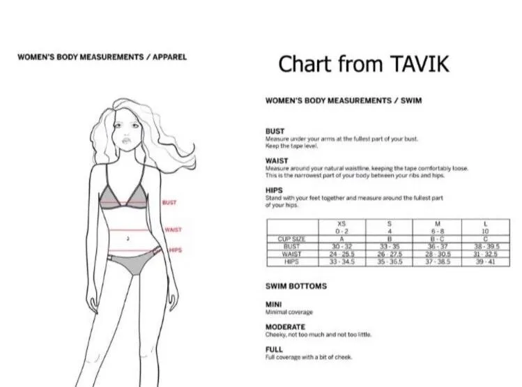 TAVIK ANTIC Off The Grid Pacific Blue Bikini Bottoms SMALL - Image 10