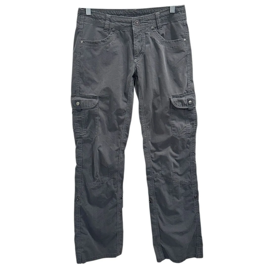 KUHL Splash Roll-Up Cargo Pants Gray Size 4 Gorpcore Outdoor Hike Utility Climb - Image 3