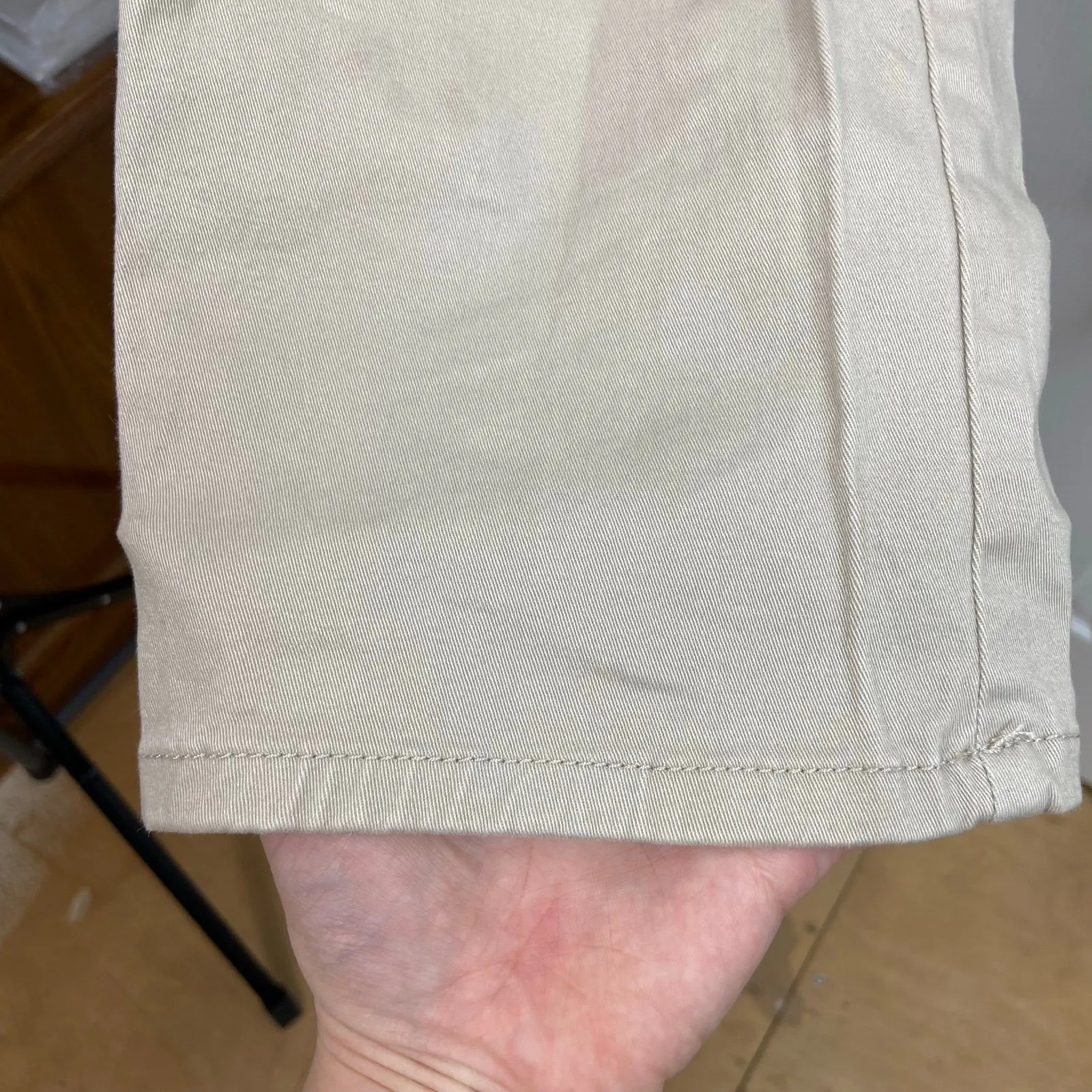 Style & Co women's tan straight leg cotton stretch casual jeans pants neutral 12 - Image 4