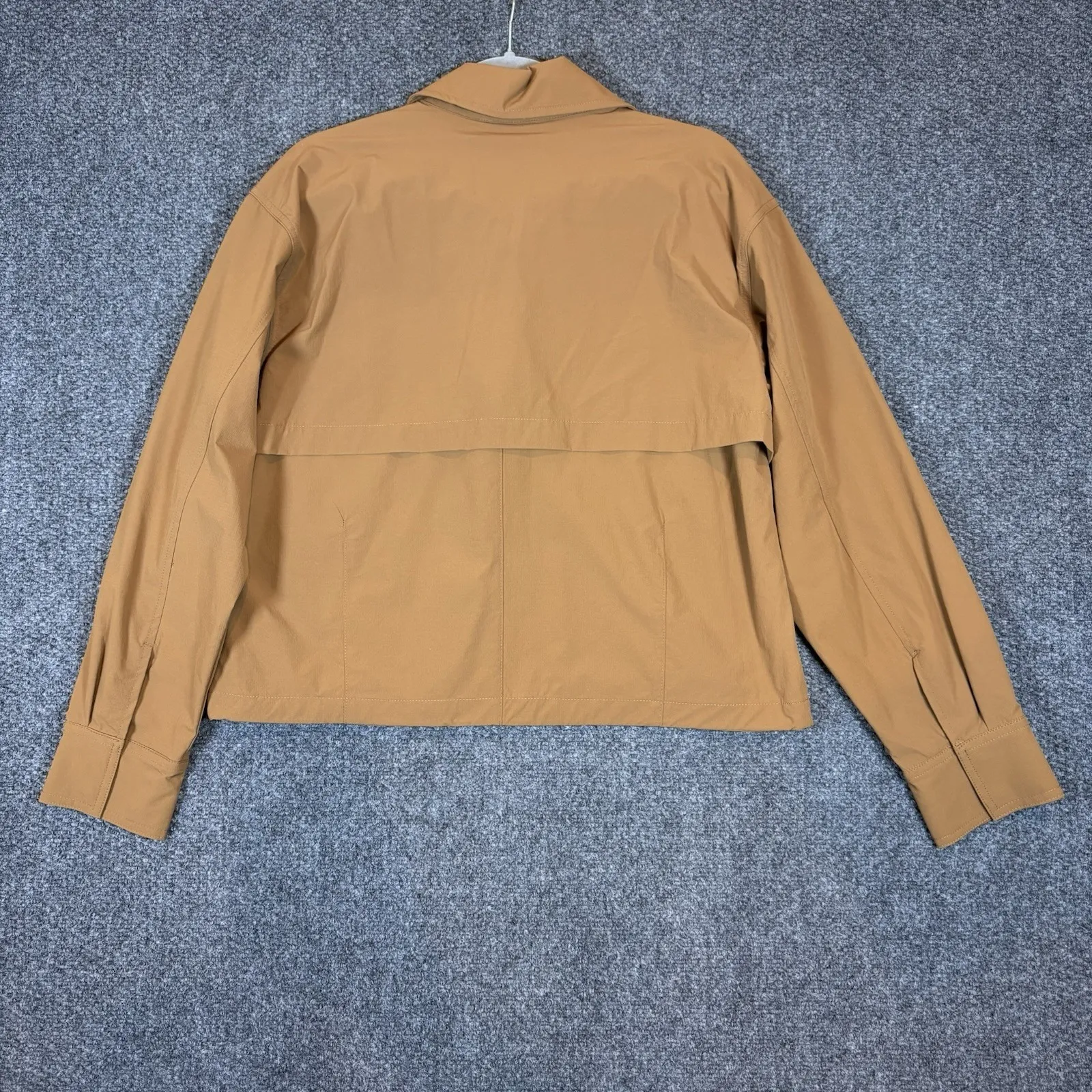Halfdays Tan Nan Field Jacket Sz XS Women's Nylon Blend Lightweight UPF 50 $145 - Image 6