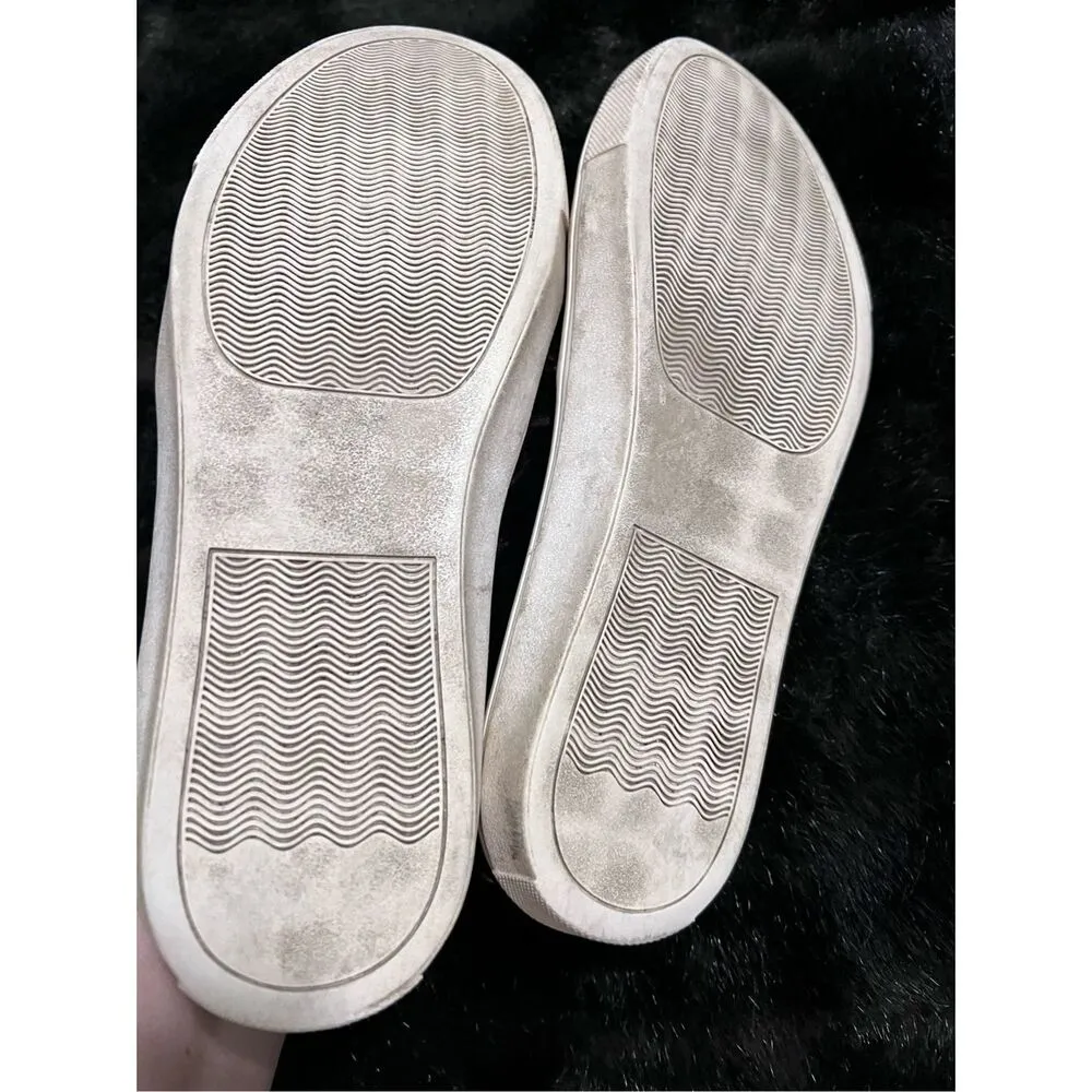 Steve Madden velvet red wine/ purple slip on loafers shoes 8.5 - Image 4