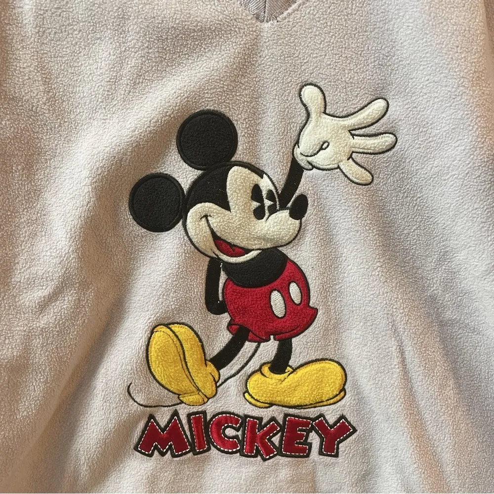 Disney  pastel purple Mickey Mouse sweater sweatshirt - Image 3