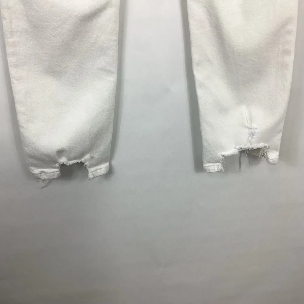 Frame Le Nouveau Straight Blanc Chew Jeans Size 26 - Image 8