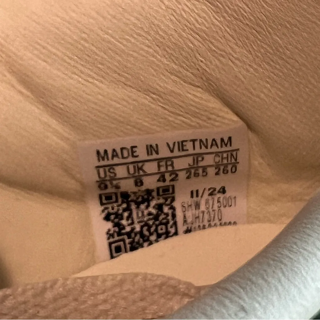 NWT Adidas x Liberty London Gazelle Indoor Florals Sneakers Size 9.5 White - Image 9